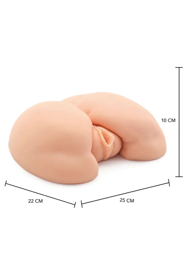 Hidden Big Bubble Butt Bitch- Masturbator realistic cu vibratie