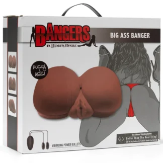 Hidden Big Ass Banger - Masturbator realistic cu vibratie