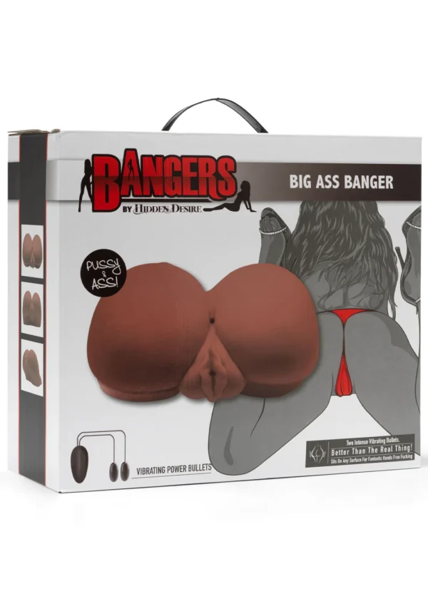 Hidden Big Ass Banger - Masturbator realistic cu vibratie