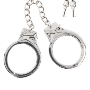 Silver Plated BDSM Handcuffs