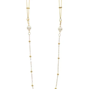 Tweezers Pearl & Deluxe Chain