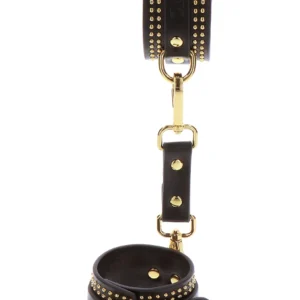 Studded Wrist Cuffs Set