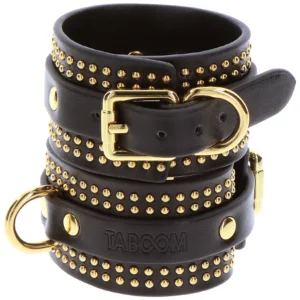 Studded Ankle Cuffs Set
