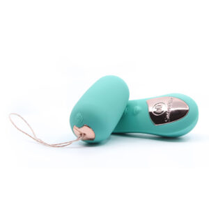 Nu Sensuelle Petite Egg – Ou Vibrator cu Telecomanda, Waterproof, Silicon premium, 15 moduri vibratie, albastru