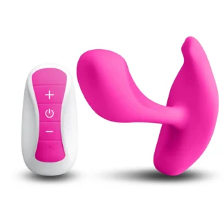 INYA Eros – Vibrator panty cu telecomanda, Punctul G, silicon premium, roz