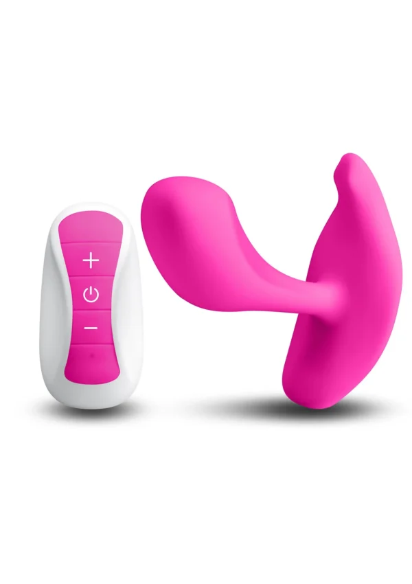 INYA Eros – Vibrator panty cu telecomanda, Punctul G, silicon premium, roz