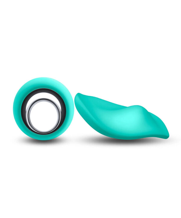 Sugar Pop Leila Blue – Vibrator pentru chilot, stimulare clitoridiana, cu aplicatie si telecomanda, 9 moduri de vibratii