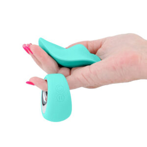 Sugar Pop Leila Blue – Vibrator pentru chilot, stimulare clitoridiana, cu aplicatie si telecomanda, 9 moduri de vibratii