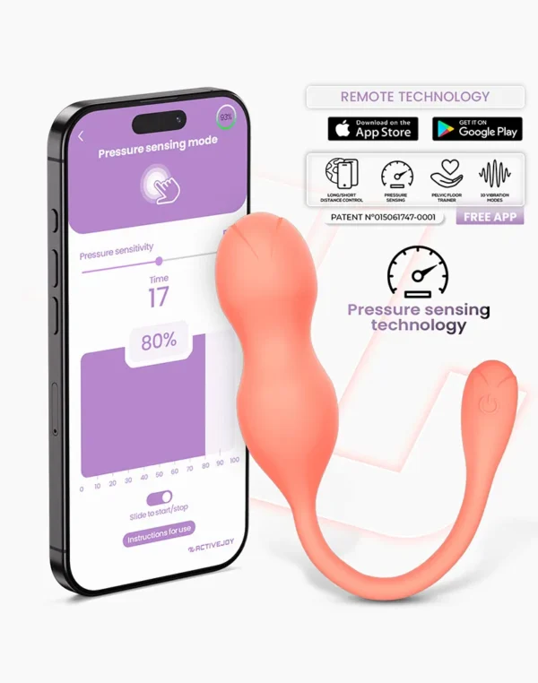 IY - Kyra - Pelvic Floor Trainer, App Controlled - Orange