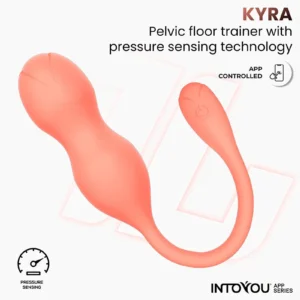 IY - Kyra - Pelvic Floor Trainer, App Controlled - Orange