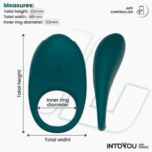 IY - Ringo - Vibrator Ring - Inel Penis, control prin aplicatie