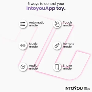 IY - Derek - Vibe with Finger Movement, 3 Motors, App Controlled- Pink
