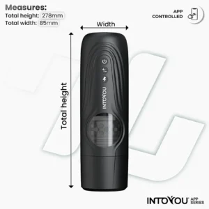 IY - Egor - Trusting & Rotating Masturbator, App Controlled - Black