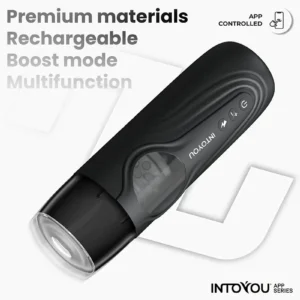 IY - Egor - Trusting & Rotating Masturbator, App Controlled - Black