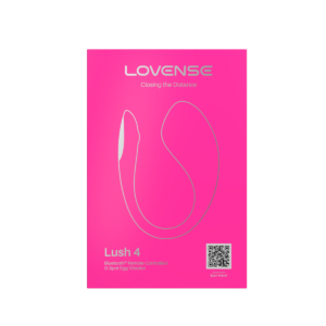 Lovense Lush 4 wearable – Vibrator Stimulare Clitoris si Punctul G, Control prin aplicatie, 10 cm, Ø 3,7 cm