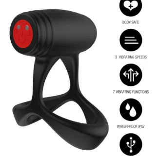 Hidden Desire Optima Cross Xpert C-Ring - Inel Vibrator