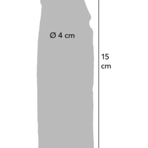 Hidden Desire Penis Sleeve Liquid Silicone - Manson penis prelungitor, Realist, 15 cm
