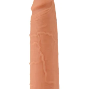 Hidden Desire Penis Sleeve Liquid Silicone - Manson penis prelungitor, Realist, 18 cm