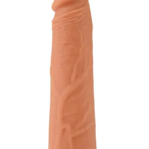 Hidden Desire Sleeve Liquid Silicone - Manson penis prelungitor, Realist, 20 cm