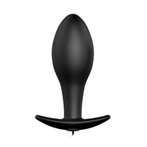 Pretty Love Vibrating Butt Plug – Dop Anal Vibrator Waterproof, Control prin telecomanda, Silicon, Ø 3,1 cm