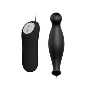 Pretty Love Special Anal Butt Plug – Dop anal, Stimulator cu Vibratii si Telecomanda, Silicon, 11.7 cm, Ø 2.8 cm