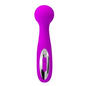 Pretty Love Wade – Vibrator Wand Masaj, Silicon Premium, 12 Functii de Vibratie, Ø 3.1 cm
