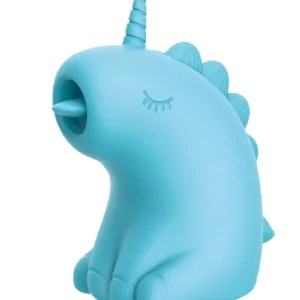 ER - Snowflake Unicorn - Massager with Licking Tongue - Blue