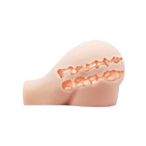 Crazy Bull Realistic – Masturbator Realistic Tip Vagin si Anus, cu Vibratii si Telecomanda, TPR Moale, Waterproof