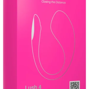 Lovense Lush 4 wearable – Vibrator Stimulare Clitoris si Punctul G, Control prin aplicatie, 10 cm, Ø 3,7 cm