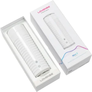 Lovense Max 2 - Masturbator Inteligent, Control prin aplicatie, ABS Premium