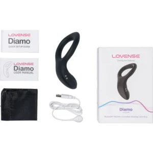 Lovense Diamo - Inel Penis, control prin aplicatie