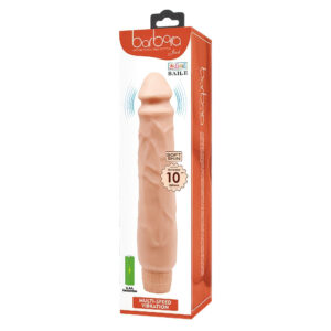 Barbara Jack – Dildo Realistic Vibrator, ABS Premium, 22.5 cm, Ø 4.9 cm