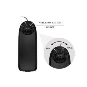 Ultra Passionate Harness 5 – Strap On Dublu cu Vibratii si Telecomanda, ABS Premium, 18 cm, Ø 3.5 cm