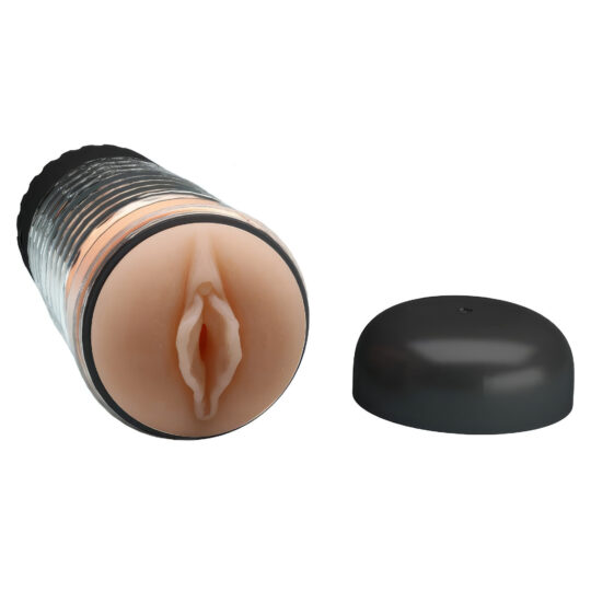 Pretty Love Emily – Masturbator Realist Tip Vagin, Waterproof, ABS premium, Functie de Vibratie