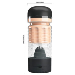 Pretty Love Emily – Masturbator Realist Tip Vagin, Waterproof, ABS premium, Functie de Vibratie