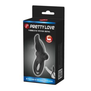 Pretty Love Vibrant Penis Ring - Inel Penis cu vibratie
