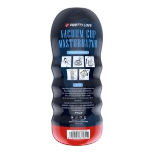 Pretty Love Vacuum Cup Vagina – Masturbator Realist Tip Vagin, Waterproof, ABS premium, suctiune