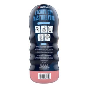 Pretty Love Vacuum Cup - Masturbator Realist Simulare Sex Oral, Waterproof