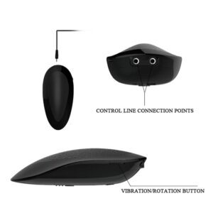 Baile Skin Oliver – Dildo Realistic Vibrator, cu Ventuza, Control prin Telecomanda, TPR moale, Ø 4.4 cm