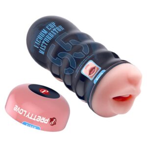 Pretty Love Vacuum Cup - Masturbator Realist Simulare Sex Oral, Waterproof