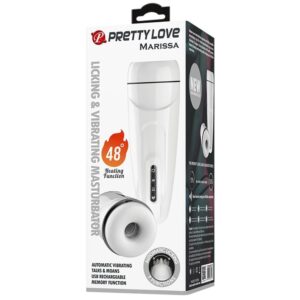 Pretty Love Marissa – Masturbator automat, ABS Premium, Incalzire, 12 moduri de vibratii, Suctiune