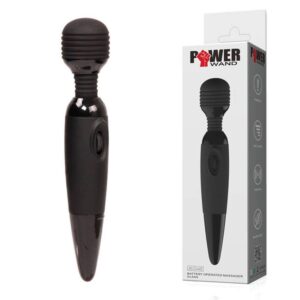 Pretty Love Power – Vibrator Wand Masaj Waterproof, Silicon Premium, Negru