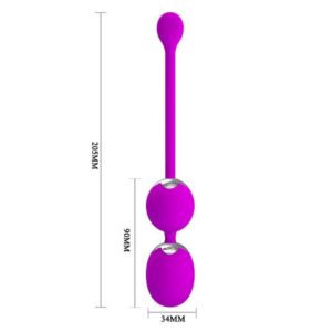 Pretty Love Werner Pink – Bile Exercitii Kegel, cu Vibratii