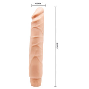Barbara Jack – Dildo Realistic Vibrator, ABS Premium, 22.5 cm, Ø 4.9 cm