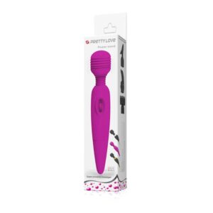 Pretty Love Power Purple – Vibrator Wand Masaj, Silicon Premium, Ø 4.5 cm