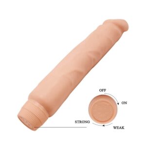 Barbara Jack – Dildo Realistic Vibrator, ABS Premium, 22.5 cm, Ø 4.9 cm