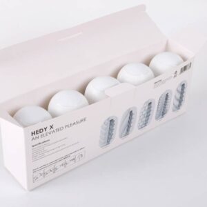 Svakom Hedy X Mixed Textures - Set masturbatoare tip manson, waterproof, 5 buc