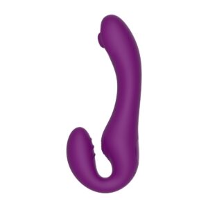 Xocoon Pulse Vibe - Vibrator Strapless Strapon, cu telecomanda, waterproof, pentru cupluri