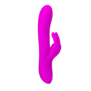 Pretty Love Dylan Purple – Vibrator Rabbit Waterproof, Silicon Premium, 21 cm, Ø 3.5 cm