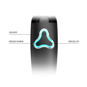 Pretty Love Body Wand Black - Vibrator Wand masaj